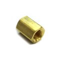 Coupling, Brass Mold Fitting, 1″ NPT Hex Style