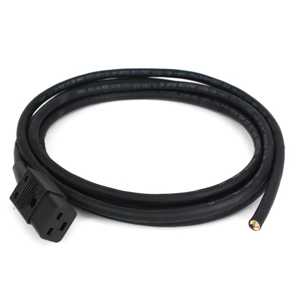 Input Power Cable, 10' Long, 120/240V, for Standalone Temperature Control Systems