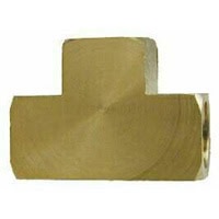 Tee, Brass Mold Fitting, 1/8" NPT - Barstock