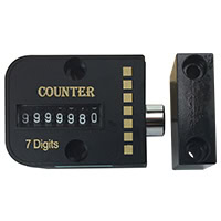 Mold Cycle Counter - Style E, External Mount, Mechanical, 7 Digit