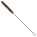 Brass Bristle Tube Brush, 9/16″ Brush Diameter, 4″ Brush Length, 11-3/4″ Overall Length