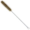 Brass Bristle Tube Brush, 3/4″ Brush Diameter, 4″ Brush Length, 11-3/4″ Overall Length