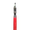 Gate Cutter, 4″, Model FF4, Keiba PL-724, 15° Flat Back Blade, Slim Profile, Coil Spring