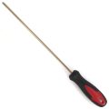 Brass Rod, Straight with Pointed Nose, 3/16″ Rod Diameter, 13-3/4″ Overall Length, Ergonomic Soft Comfort Grip