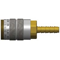 Coupler, 20 Series, 1/4" Body, 1/4" Standard Hose Barb