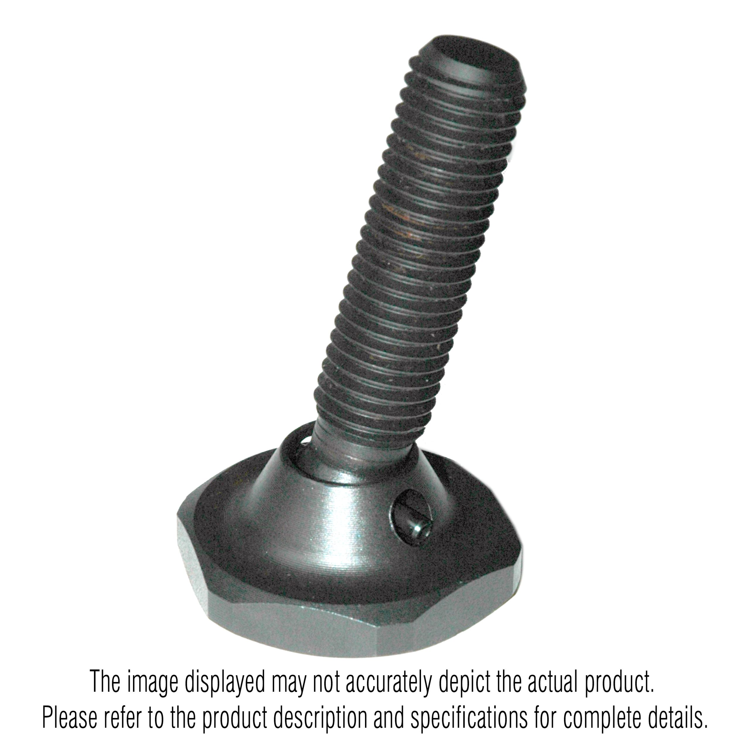 Mold Clamp Adjustment Bolt, Grade 5, Swivel Head, 1"-8 Thread, 3-1/2" Length Under Head - Image 1