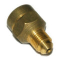Spray Gun Connector, Hose to Tank, Brass - Image 2