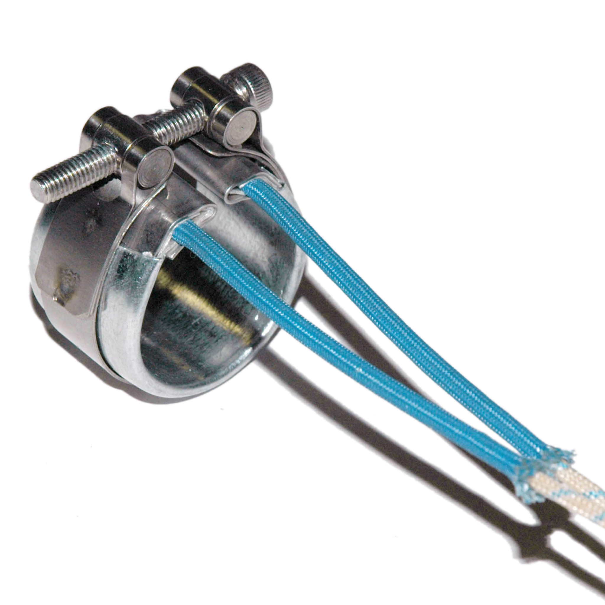 Heater Band, 1-1/4" Inside Diameter x 1" Wide, Mica, 120 Volt, 125 Watt, 12" Flex Leads - Image 1