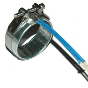 Heater Band, 2-1/8" Inside Diameter x 1" Wide, Mica, 240 Volt, 225 Watt, 12" Flex Leads