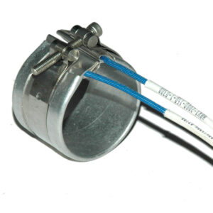 Heater Band, 2" Inside Diameter x 1-1/2" Wide, Mica, 120 Volt, 300 Watt, 12" Flex Leads