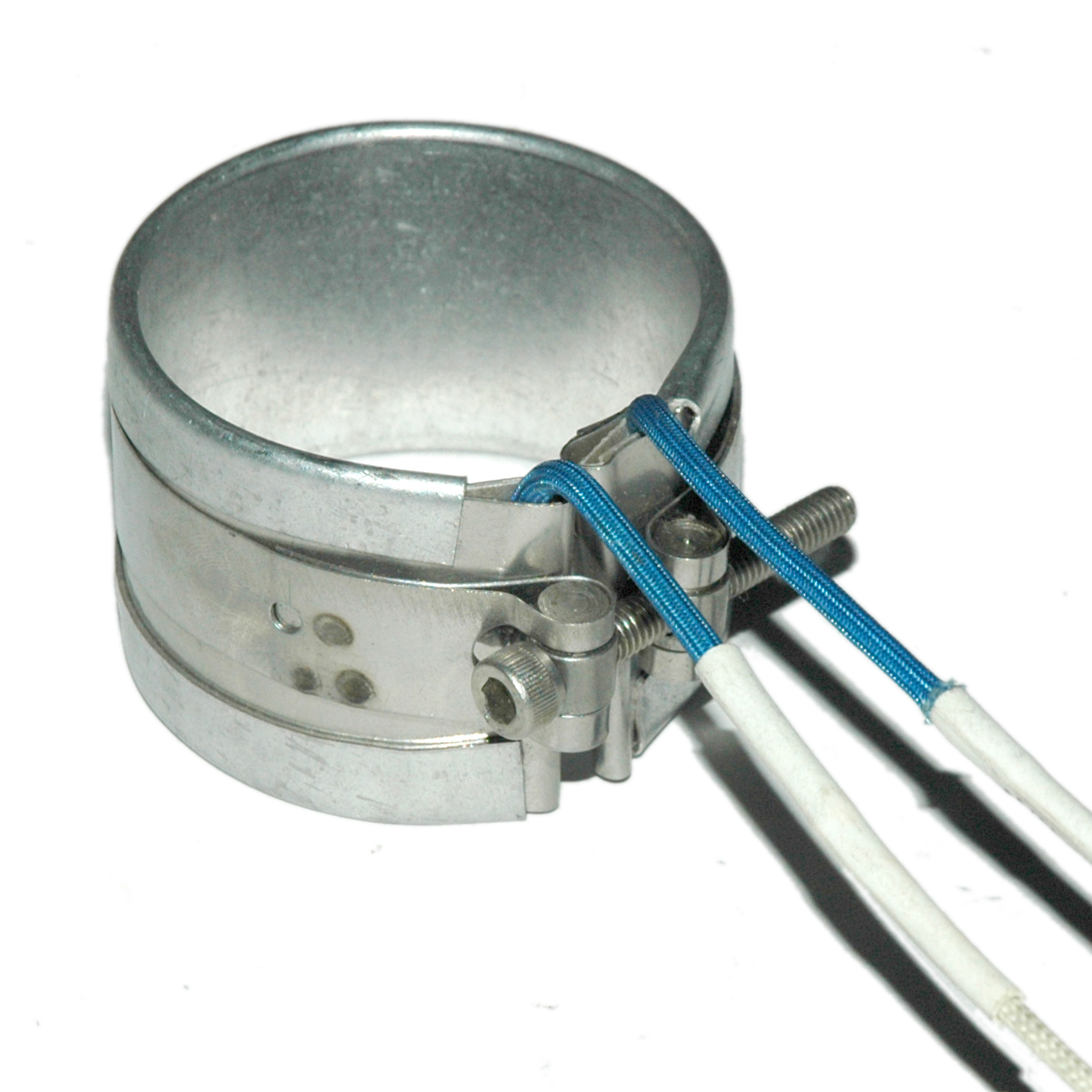 Heater Band, 2" Inside Diameter x 1-1/2" Wide, Mica, 120 Volt, 300 Watt, 12" Flex Leads - Image 2