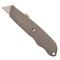 Utility Knife, 6-1/2″, Retractable Blade Hyde, Includes One Heavy Duty Blade