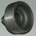 Plug, Square Head, 1/2" NPT, Galvanized Steel - Image 1