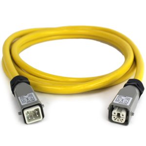 Combination Mold Power and Thermocouple Cable, 15 Amp, 10' Length