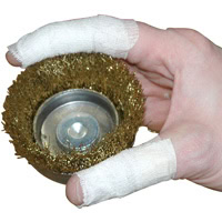 Finger Tape, Safety, White, 16 Roll Sleeve