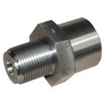 Metal Trap Nozzle Adapter, 1-3/4″-8 Male, to 1-3/4″-8 Female, for Stokes, Van Dorn