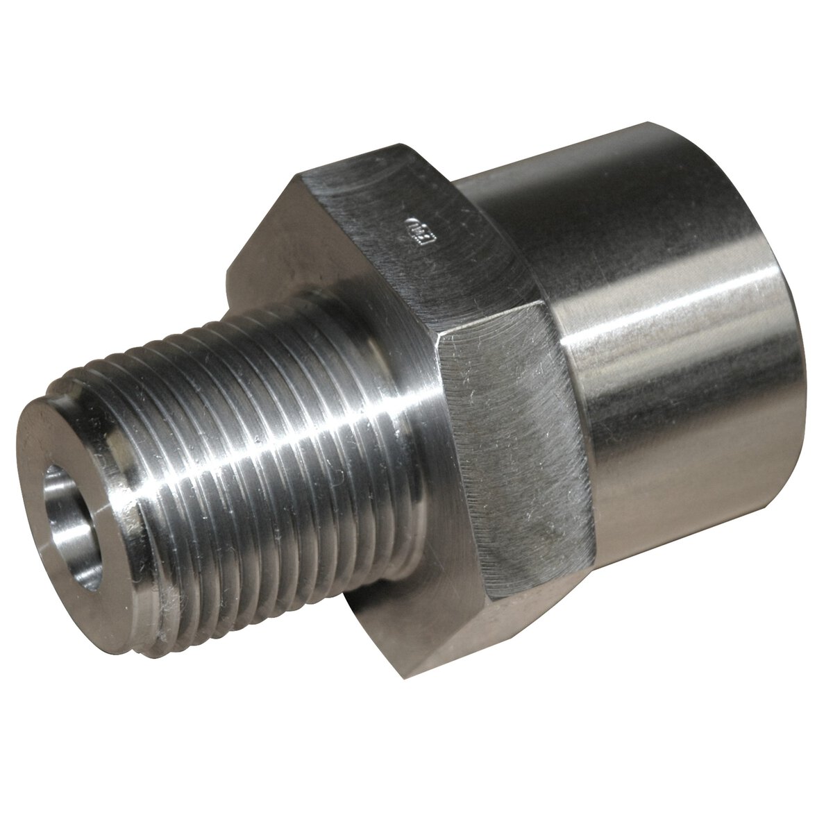 Metal Trap Nozzle Adapter, 1-1/2"-12 Male, to 1-3/4"-8 Female, for Toshiba - Image 1