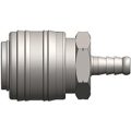 Coupler, 50 Series, 1/4″ Body, 1/4″ Standard Hose Barb