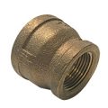 Coupling, Reducing 1-1/4" x 1" NPT, Bronze - Image 1