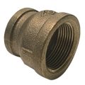 Coupling, Reducing 1-1/4" x 1" NPT, Bronze - Image 2