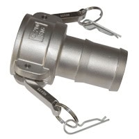 Cam & Groove Coupling, Type C 3/4" Brass, Female Coupler x Hose Shank