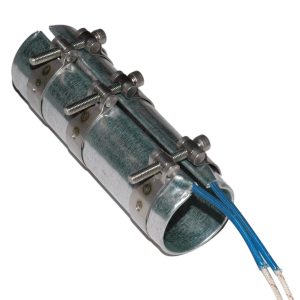 Heater Band, 1-1/2" Inside Diameter x 5" Wide, Mica, 240 Volt, 700 Watt, 10" Flex Leads