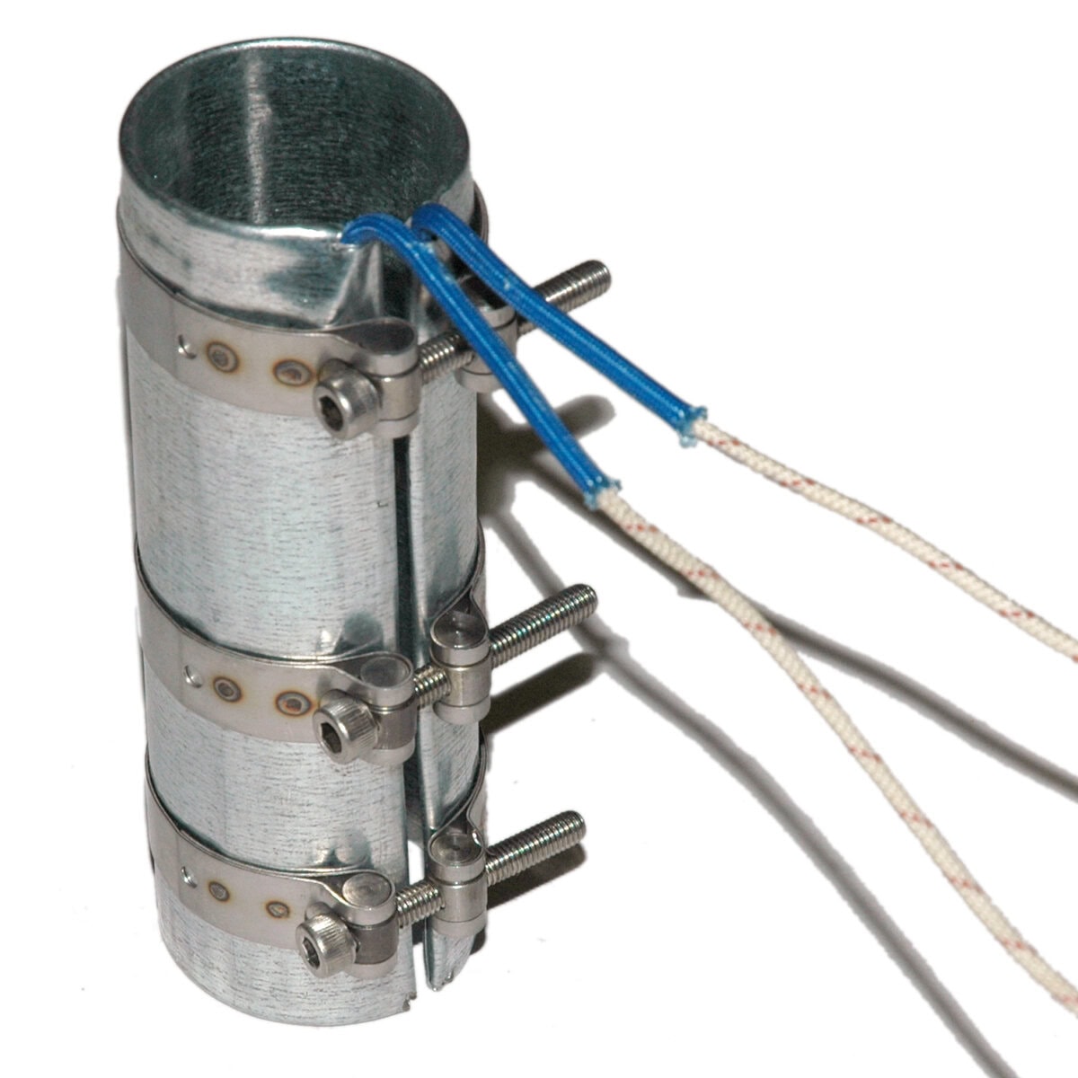 Heater Band, 1-1/2" Inside Diameter x 5" Wide, Mica, 240 Volt, 700 Watt, 10" Flex Leads - Image 2