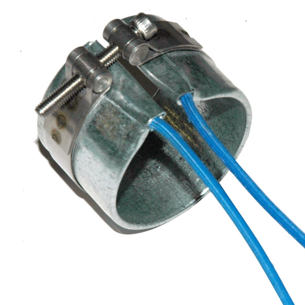 Heater Band, 2" Inside Diameter x 1-1/2" Wide, Mica, 120 Volt, 300 Watt, 10" Flex Leads