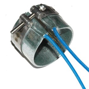 Heater Band, 2" Inside Diameter x 1-1/2" Wide, Mica, 120 Volt, 300 Watt, 10" Flex Leads